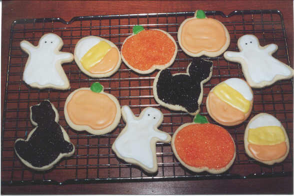 halloween cookies